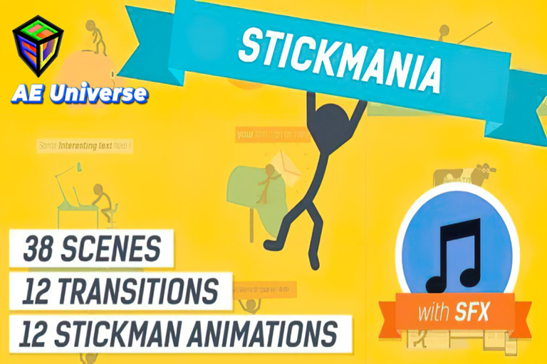 Free after effects stickman video explainer